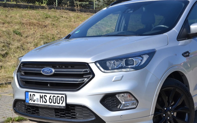 Ford Kuga cena 77900 przebieg: 218584, rok produkcji 2018 z Iława małe 742